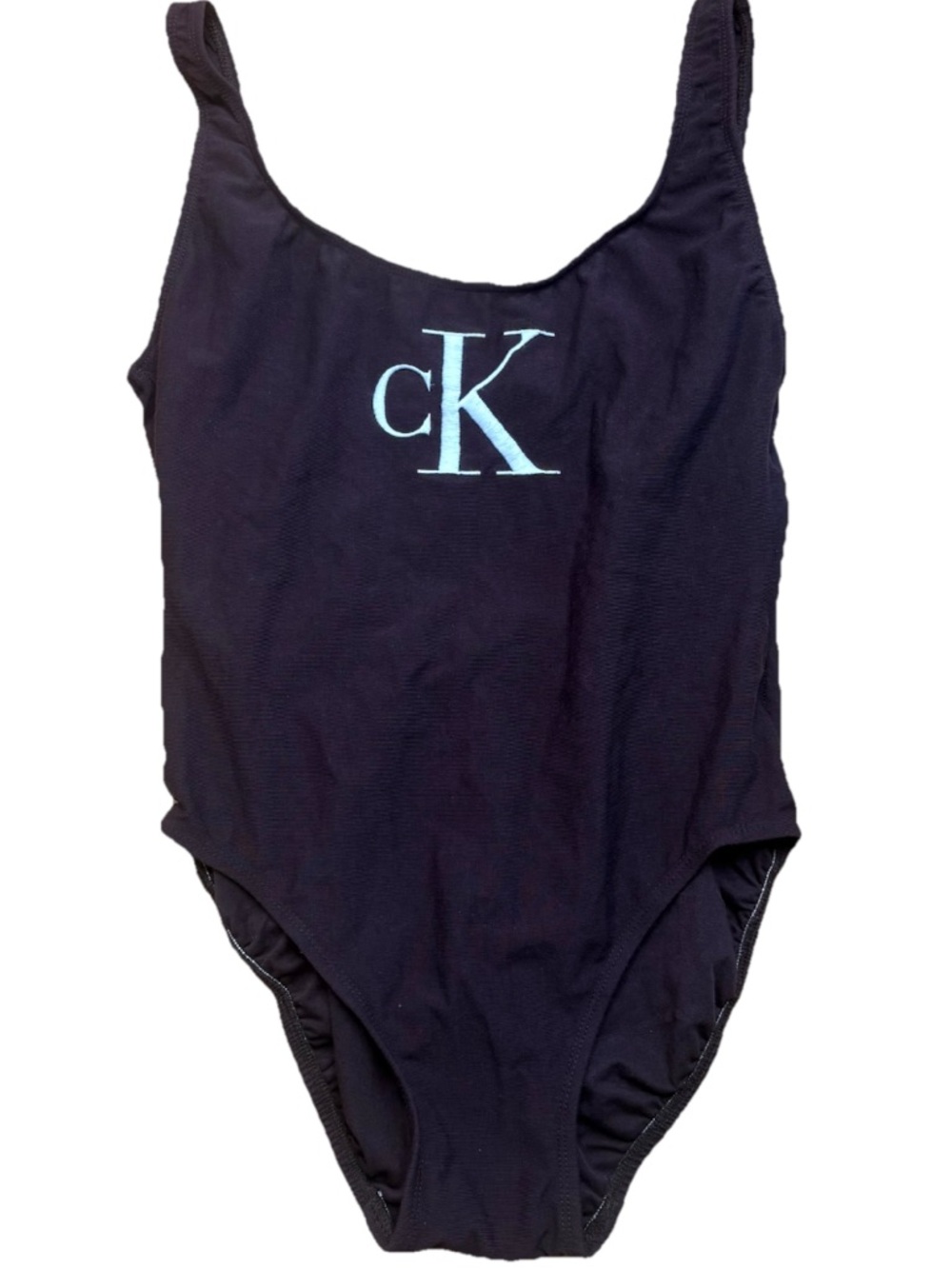 Vintage NWT Deadstock Calvin Klein Brown One Piece Swimsuit